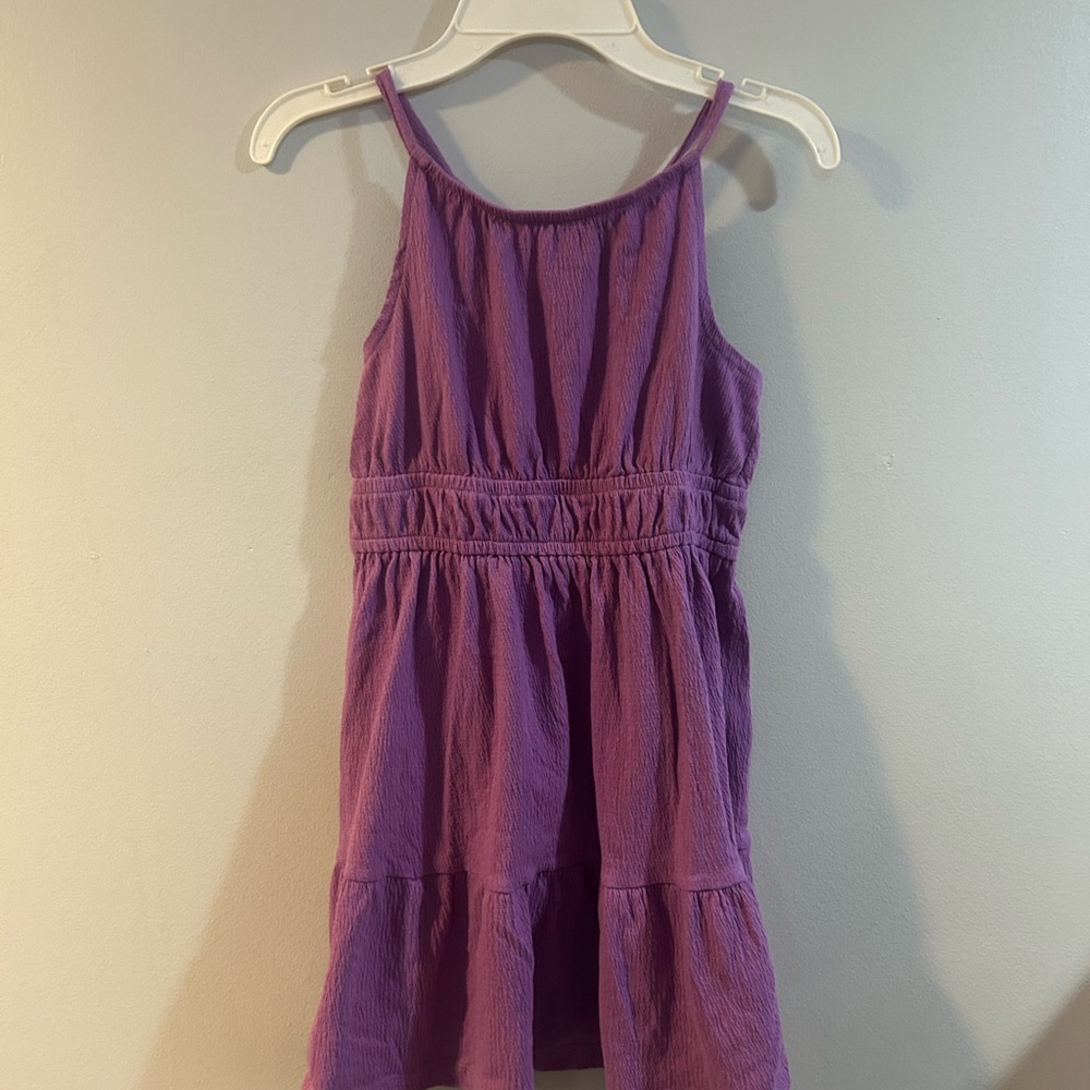Carter's Girls Size 8 Vibrant Purple sleeveless Dress